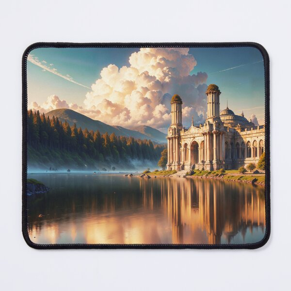 Item preview, Lake Temple Reflections designed and sold by lostcauseblue.