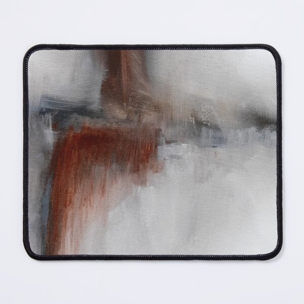 Item preview, White gray brown abstract designed and sold by ElaSzczepaniak.