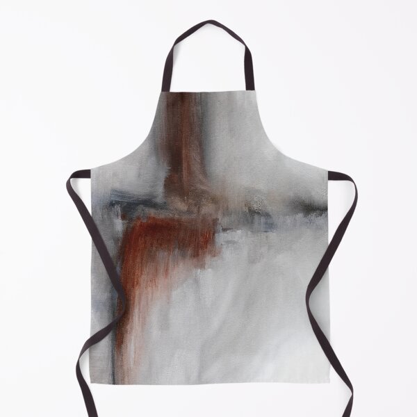 Item preview, White gray brown abstract designed and sold by ElaSzczepaniak.