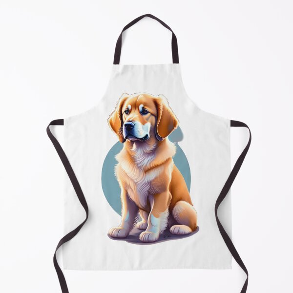 Item preview, Vigilant Watch: The Golden Retriever's Duty designed and sold by HOlaMax.