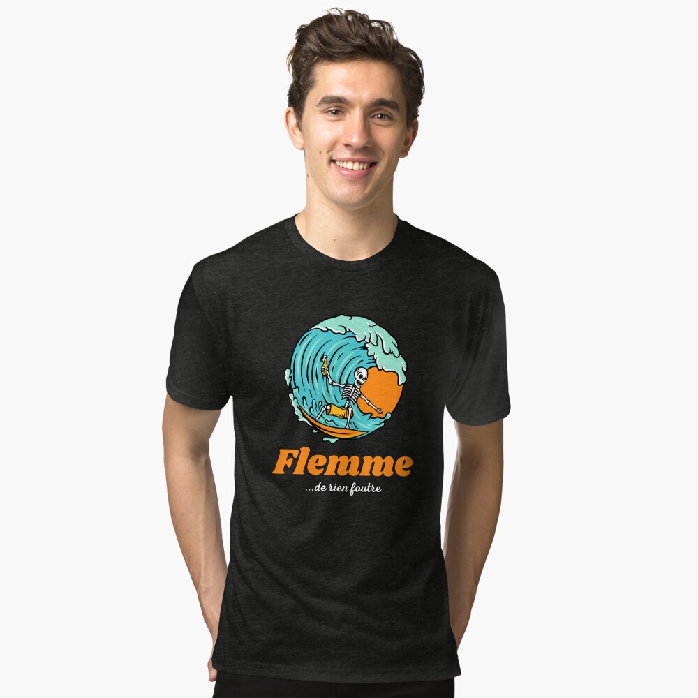 Item preview, Tri-blend T-Shirt designed and sold by Feignasses.