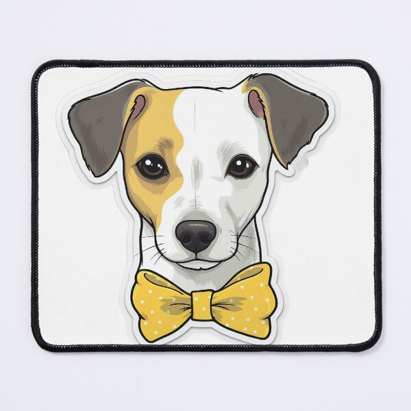 Item preview, Cute bow tie dog  designed and sold by ArtfulHorizons.