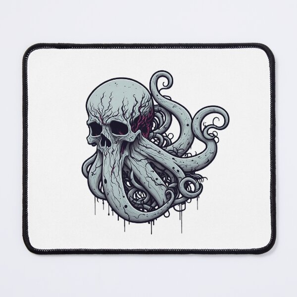 Item preview, Skull with octopus body designed and sold by EBESIGN.