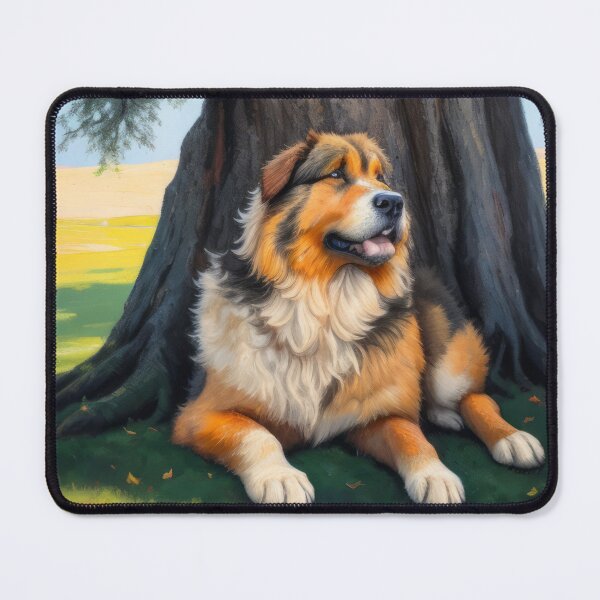 Item preview, Restful Reprieve: A Caucasian Shepherd's Tranquil Moment designed and sold by HOlaMax.