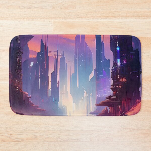 Item preview, Horizons of Tomorrow: Exploring a Futuristic City with Technological Architecture and Avant-Garde Aesthetics designed and sold by InsaneLEDP.