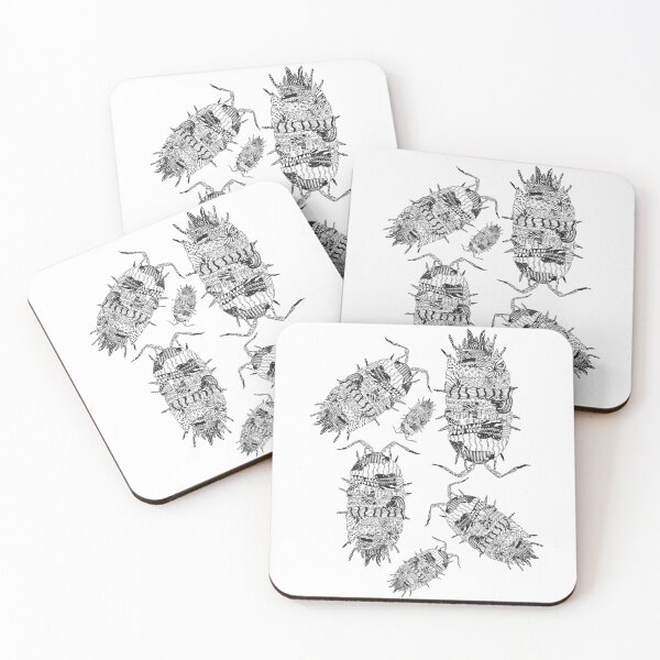 Item preview, Zentangle Isopod Cluster designed and sold by MyNomie.