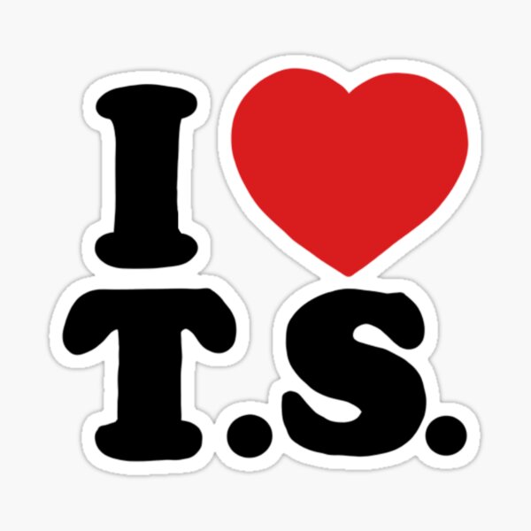 Item preview, I Heart Taylor Swift Sticker designed and sold by feliciadesigns.