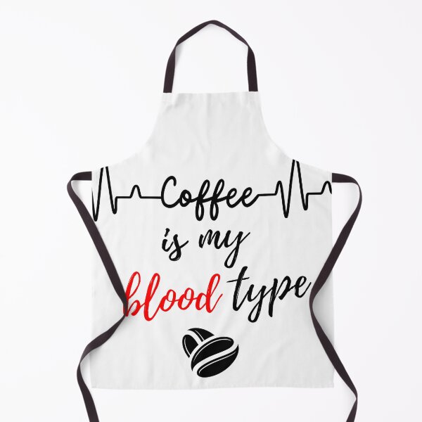 Item preview, My blood type is coffee designed and sold by GediaPrints.