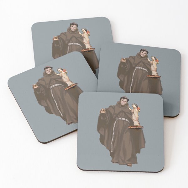 Item preview, Saint Anthony of Padua designed and sold by HappyRandomArt.