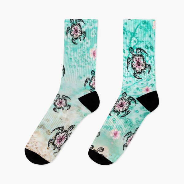 Item preview, Hibiscus Turtle Multi Pattern designed and sold by klephotography.
