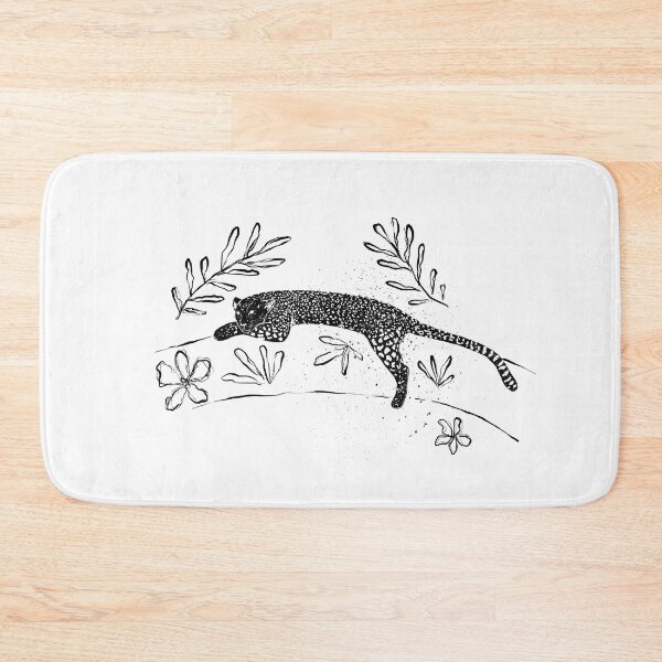 Item preview, Hand drawn leopard designed and sold by Aleksse.