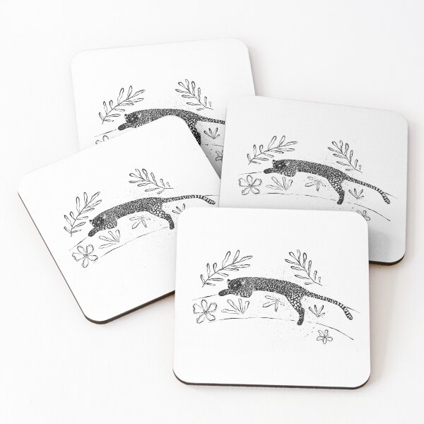Item preview, Hand drawn leopard designed and sold by Aleksse.
