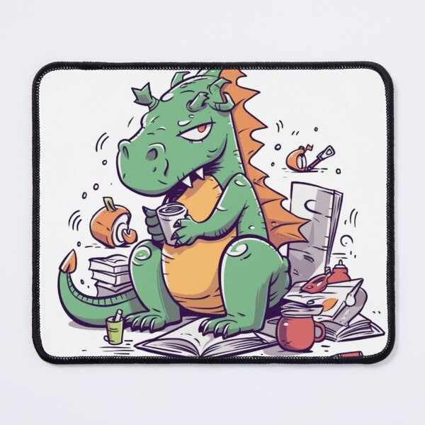 Item preview, Slumber - Dragon-Themed Home Decor and Apparel for Drowsy Dragon designed and sold by DooodleGod.