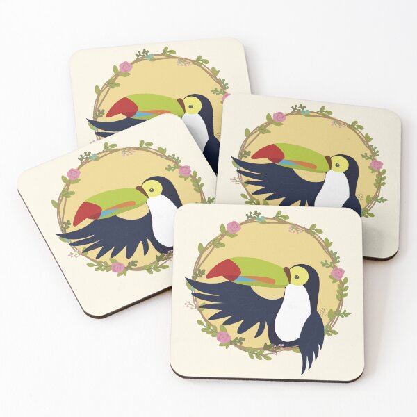Item preview, Tuki the Toucan - Illustration designed and sold by irki-estudio.