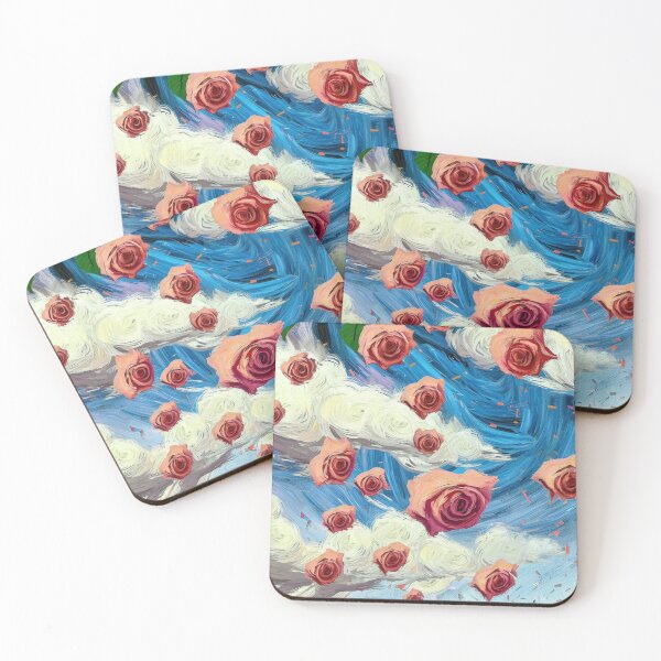 Item preview, Sky, roses and clouds designed and sold by Khorshed.