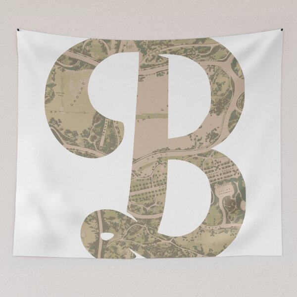 Item preview, Vintage Travel Letter B designed and sold by Wenkatdesigns.