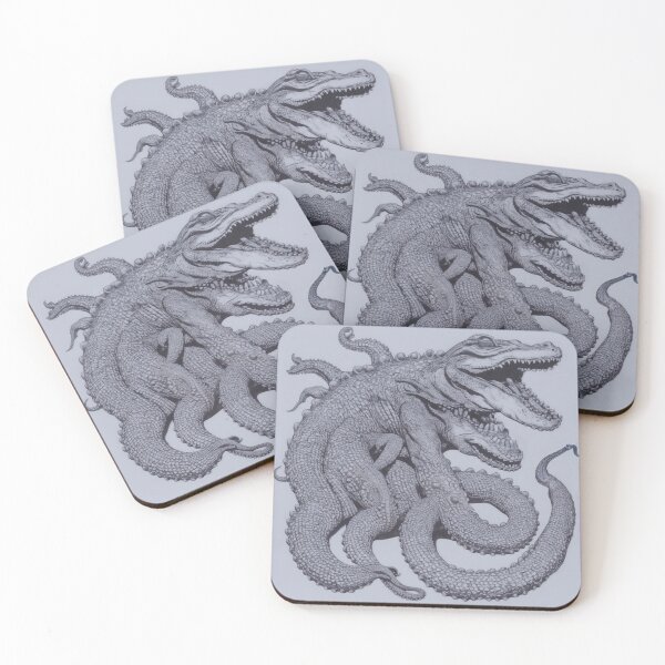 Item preview, Alligator Octopus designed and sold by Smoothiojulio.