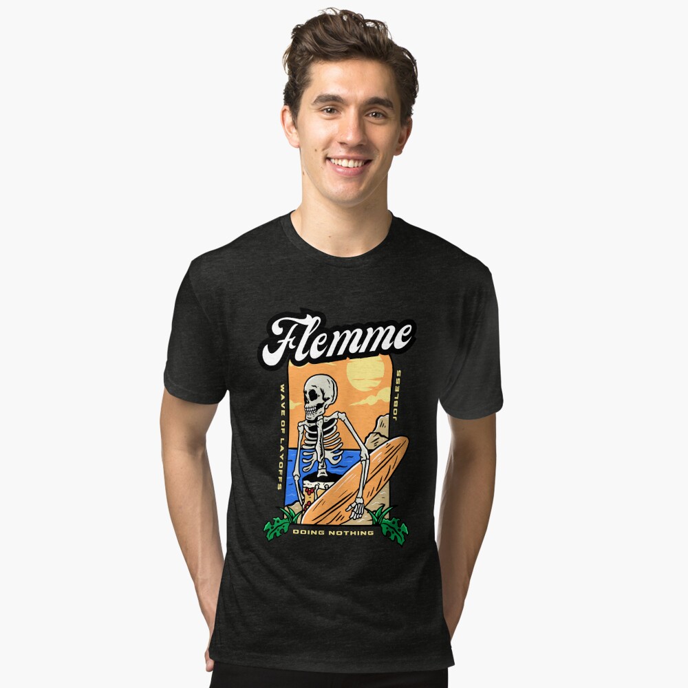Item preview, Tri-blend T-Shirt designed and sold by Feignasses.