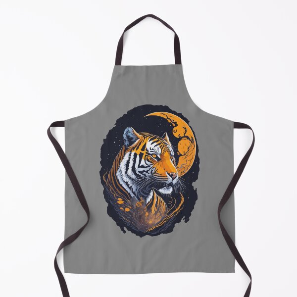 Item preview, tiger on moonlight designed and sold by KOKOTART.