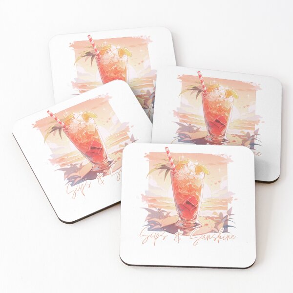 Item preview, Sips & Sunshine designed and sold by DuckieAtelier.