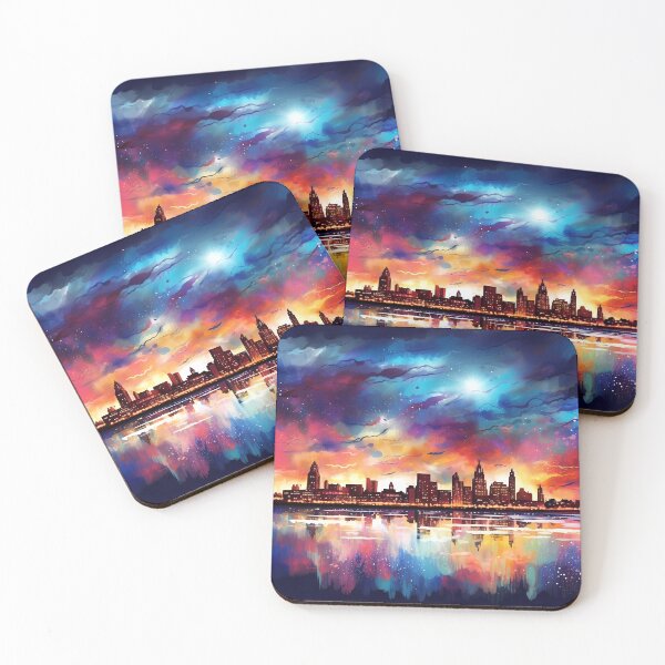 Item preview, Liverpool UK inspired City Scape, dreamy, dreamscape designed and sold by Aim4Perfection.