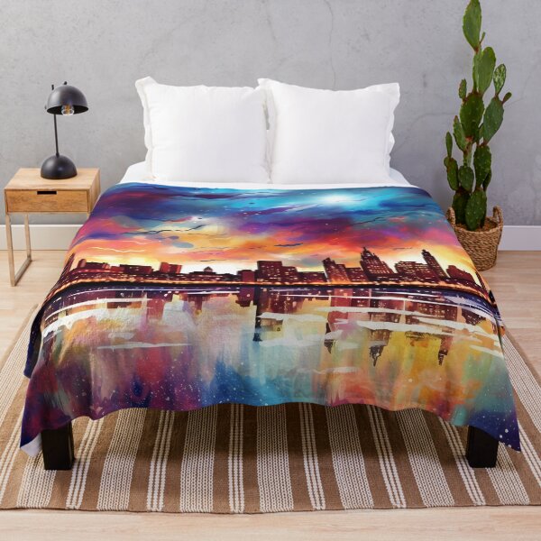 Item preview, Liverpool UK inspired City Scape, dreamy, dreamscape designed and sold by Aim4Perfection.