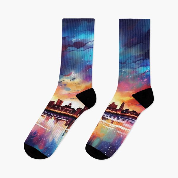 Item preview, Liverpool UK inspired City Scape, dreamy, dreamscape designed and sold by Aim4Perfection.