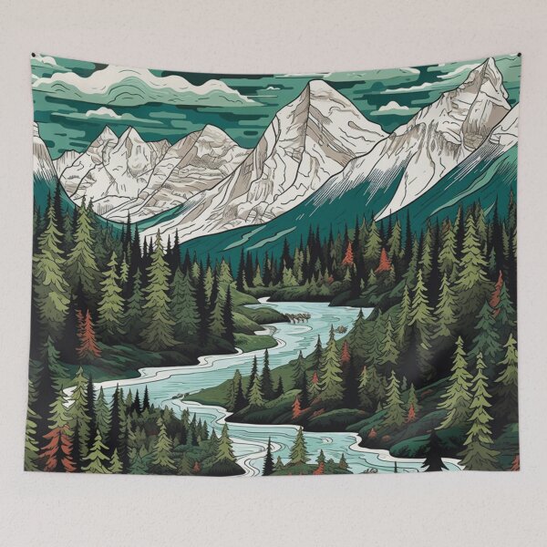 Item preview, Banff National Park - 1 designed and sold by PlatoAtlantis.