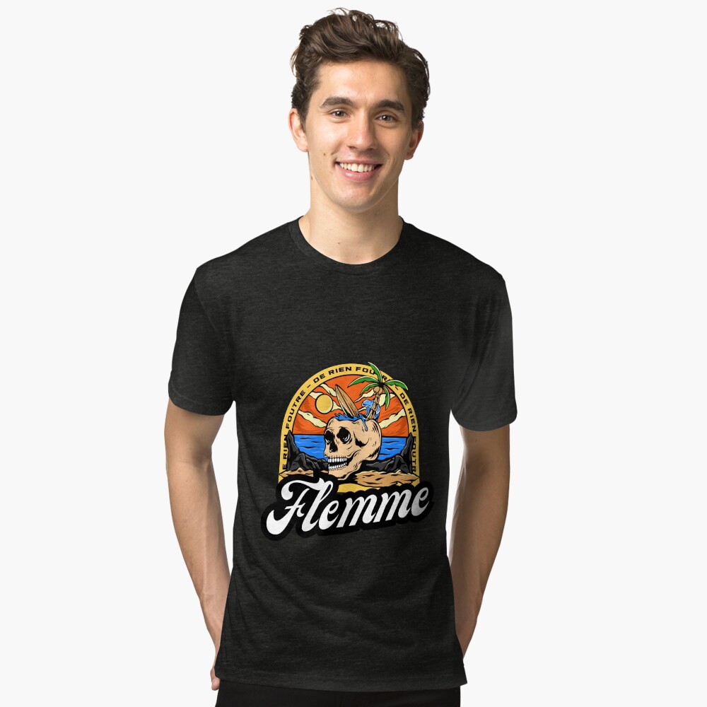 Item preview, Tri-blend T-Shirt designed and sold by Feignasses.