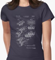 Camiseta entallada Patente de Lego - Fondo oscuro