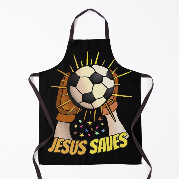 Item preview, Jesus Saves! He's good at soccer. designed and sold by Bug & Brush.