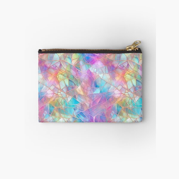 Item preview, Iridescent Geometric Pattern Pinks and Blues designed and sold by cece4410.