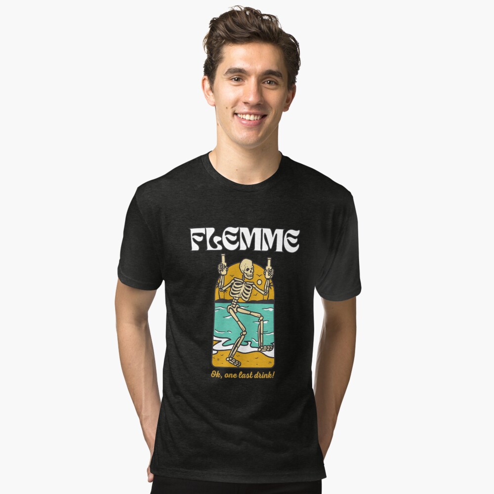Item preview, Tri-blend T-Shirt designed and sold by Feignasses.