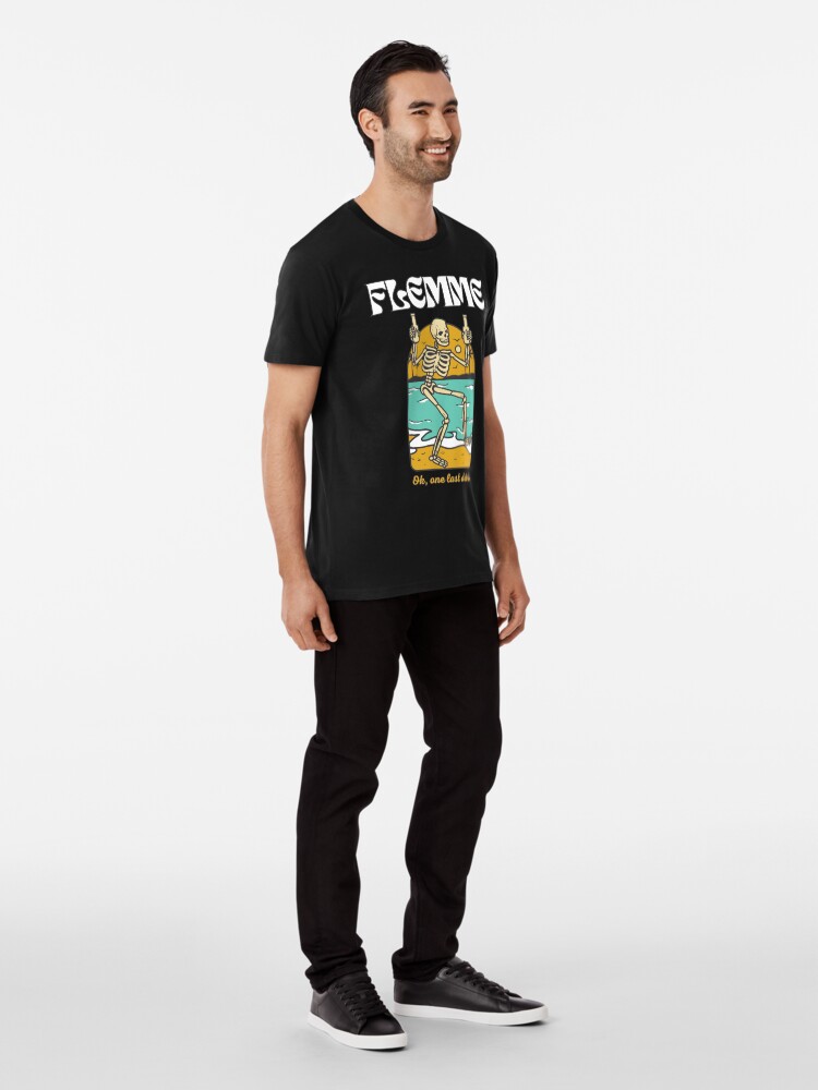 Thumbnail 3 of 6, Premium T-Shirt, Lazy - One last drink designed and sold by Feignasses.
