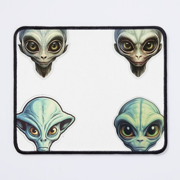 Item preview, Gray Alien Buddies: Cosmic Cuties from Another World designed and sold by stickergeek23.