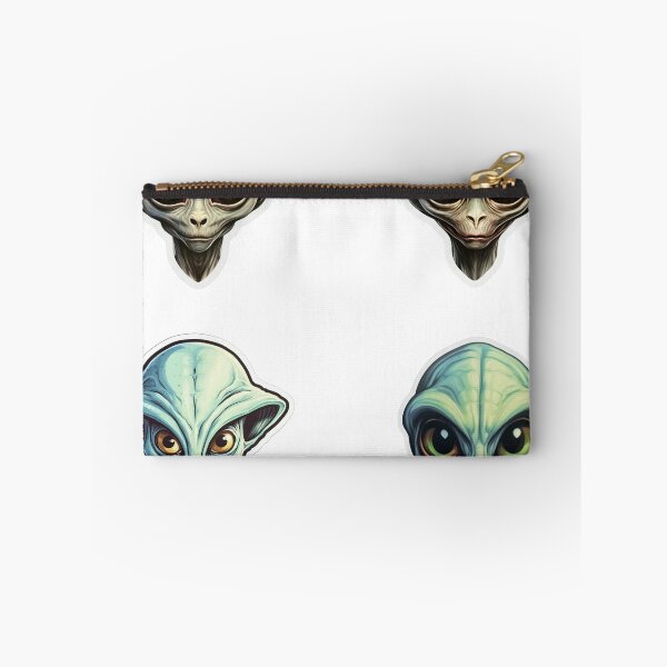 Item preview, Gray Alien Buddies: Cosmic Cuties from Another World designed and sold by stickergeek23.