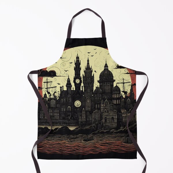 Item preview, Dark Fantasy City Scape designed and sold by Aim4Perfection.