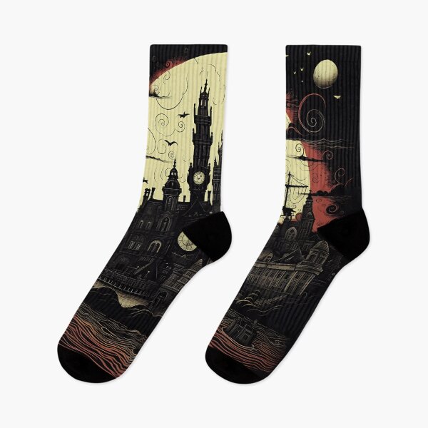Item preview, Dark Fantasy City Scape designed and sold by Aim4Perfection.