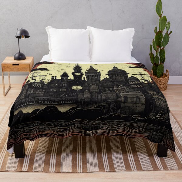 Item preview, Dark Fantasy City Scape designed and sold by Aim4Perfection.