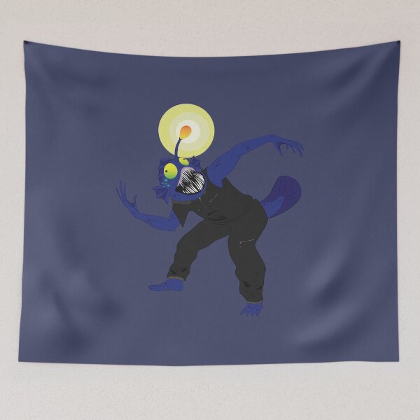 Item preview, angler fish designed and sold by TackledCookie.
