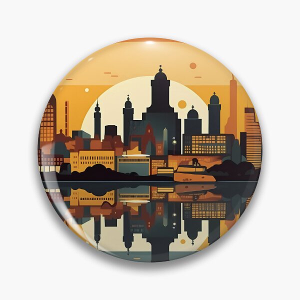 Item preview, City Scape, reflection designed and sold by Aim4Perfection.