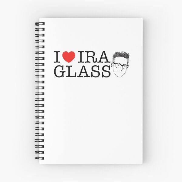 Item preview, I Heart Ira Glass designed and sold by SadPandaShop.