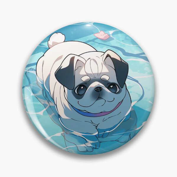 Item preview, Psychedelic Views & Infinite Pools (Puggy) designed and sold by TheCreatvGeek.