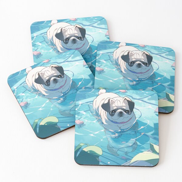 Item preview, Psychedelic Views & Infinite Pools (Puggy) designed and sold by TheCreatvGeek.