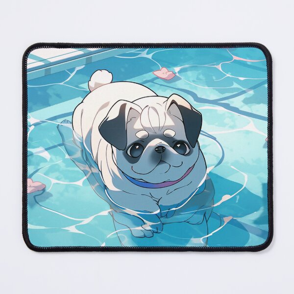 Item preview, Psychedelic Views & Infinite Pools (Puggy) designed and sold by TheCreatvGeek.