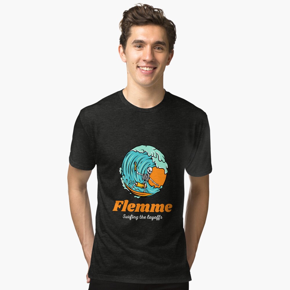 Item preview, Tri-blend T-Shirt designed and sold by Feignasses.
