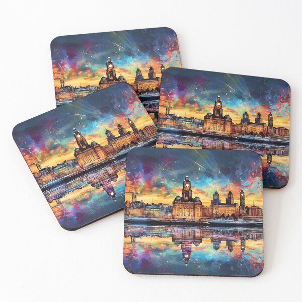 Item preview, Cityscape, digital painting, digital art designed and sold by Aim4Perfection.