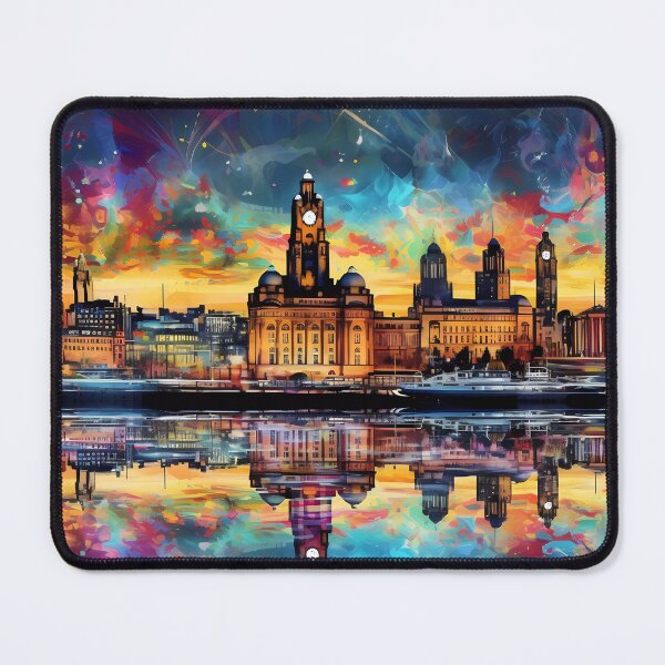 Item preview, Cityscape, digital painting, digital art designed and sold by Aim4Perfection.