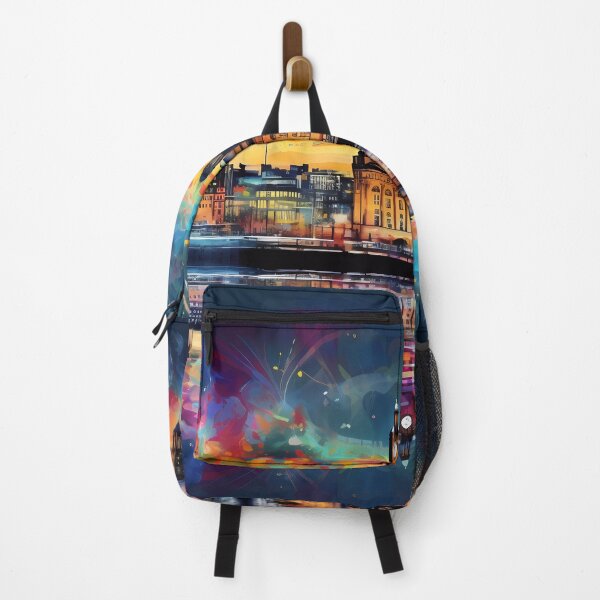 Item preview, Cityscape, digital painting, digital art designed and sold by Aim4Perfection.