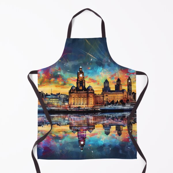 Item preview, Cityscape, digital painting, digital art designed and sold by Aim4Perfection.